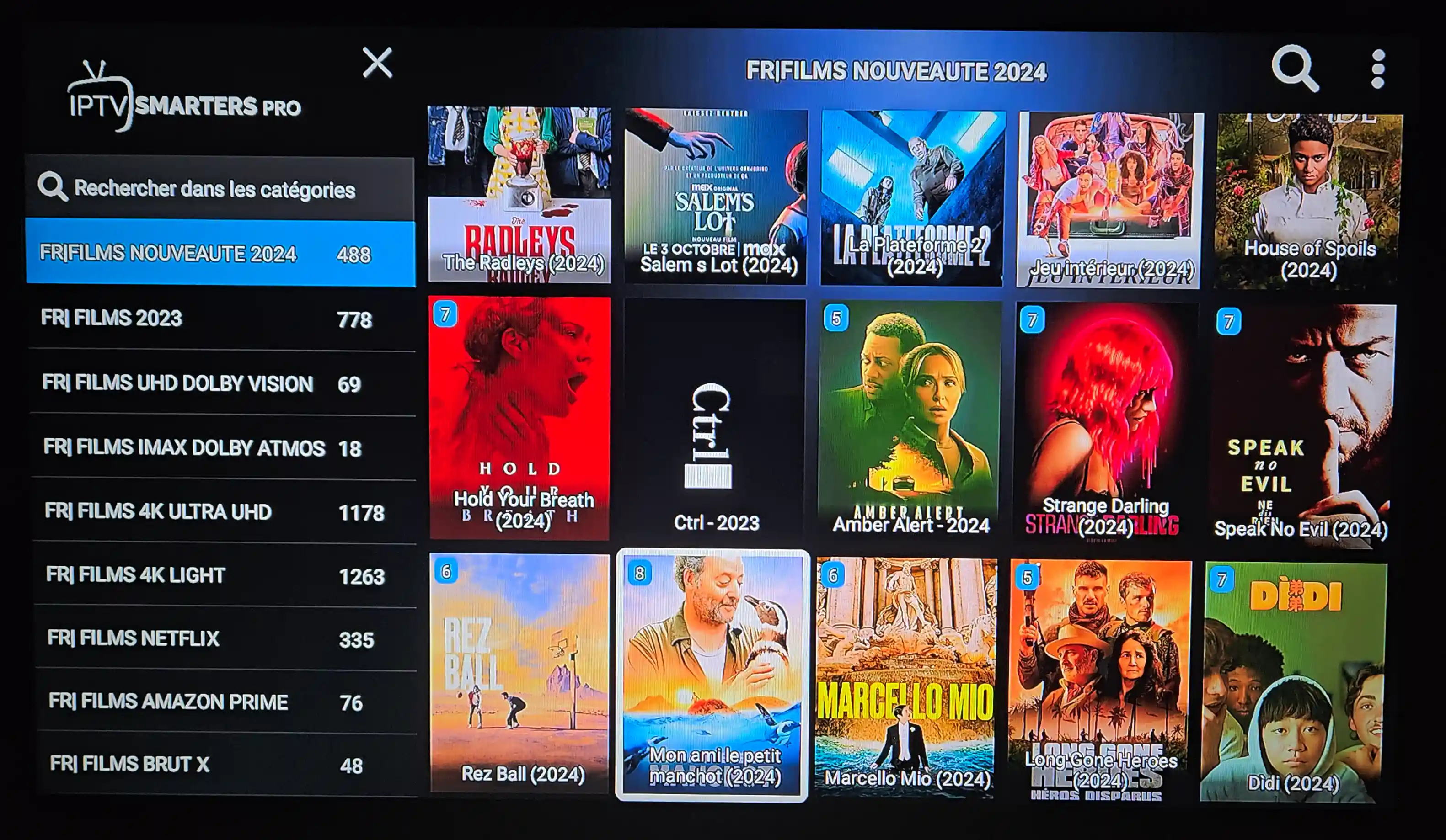 Amelie D. avis client IPTV